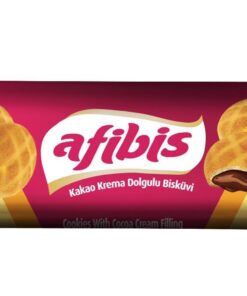 Afia Afibis Kakao Krema Dolgulu Bisküvi 75 g