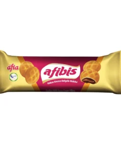 Afia Afibis Kakao Krema Dolgulu Bisküvi 75 g
