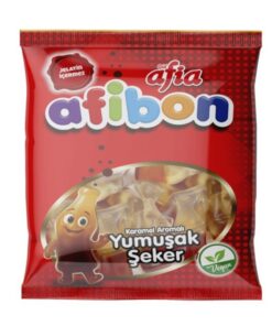 Afia Afibon Karamel Aromalı Yumuşak Şeker 80 g