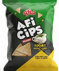 Afia Aficips Yoğurt ve Mevsim Yeşillikli Mısır Cips 40 g
