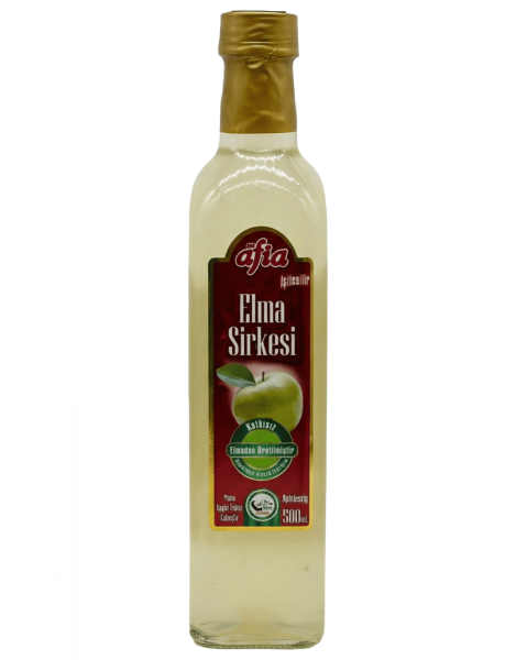 Afia Elma Sirkesi Cam Şişe 500 mL