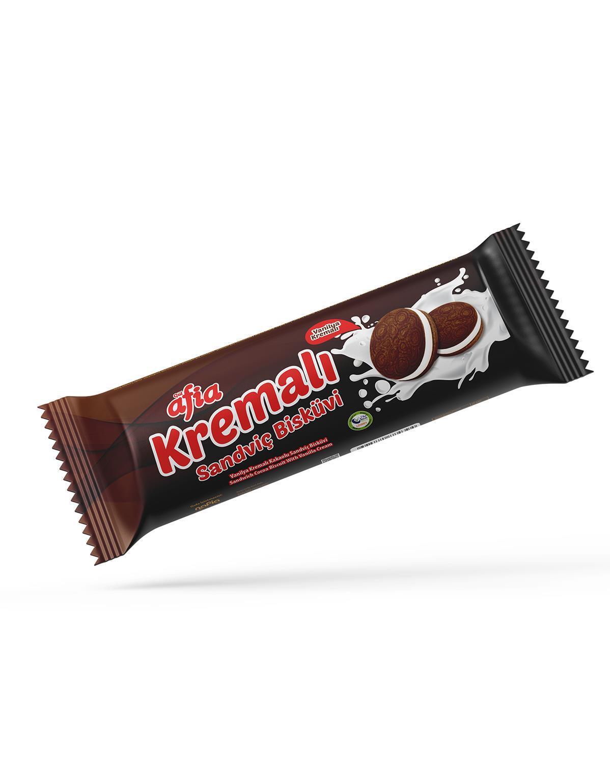 Afia Kakao Kremalı Sandviç Bisküvi 60 g
