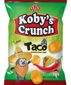 Afia Kobys Crunch Taco Aromalı Mısır Cips 50 g