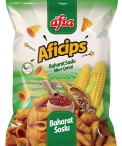 Afia Aficips Baharatlı Mısır Cips 50 g