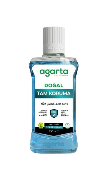 Agarta Ağız Bakım Suyu Tam Koruma Alkolsüz 250 mL