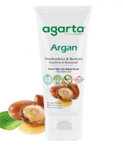 Agarta Doğal Yüz Ve El Besleyici Argan Yağlı Cilt Bakım Kremi 75 mL
