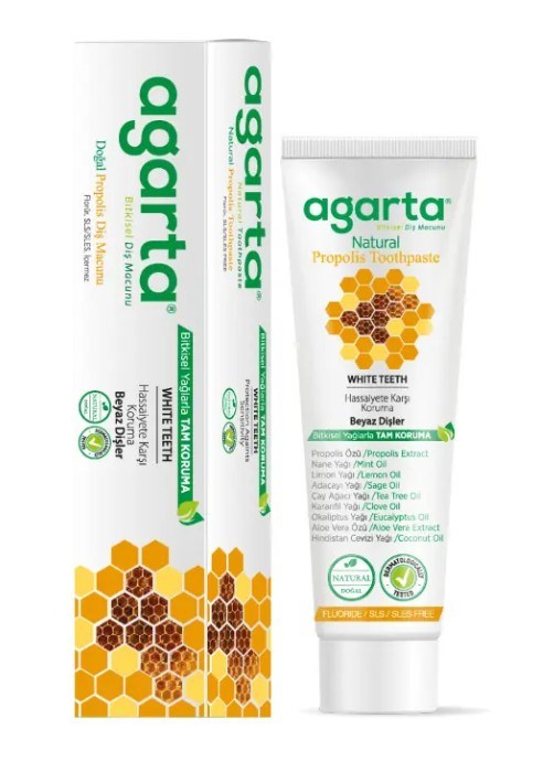 Agarta Doğal Propolis Diş Macunu 100 mL/130 g