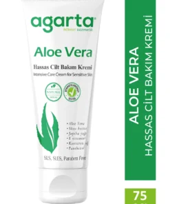 Agarta Doğal Aloe Vera Nemlendirici Cilt Kremi 75 mL