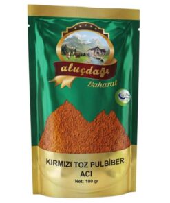 Aluçdağı Kırmızı Toz Biber Acı 100 g