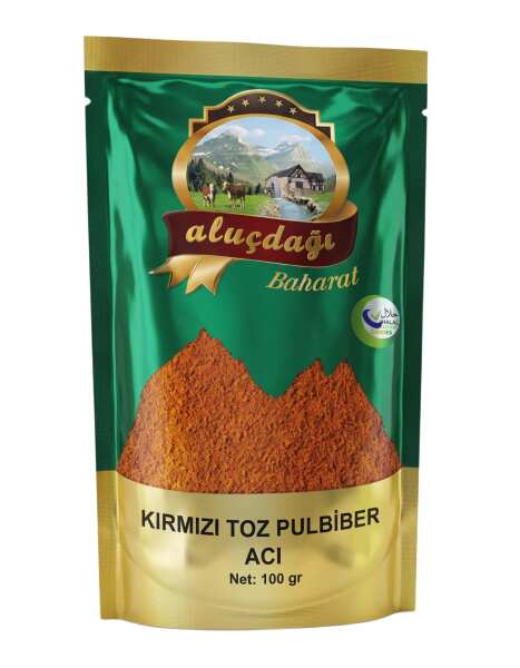 Aluçdağı Kırmızı Toz Biber Acı 100 g