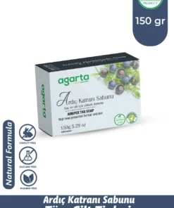 Agarta Doğal El Yapımı Ardıç Katranı Sabunu 150 g
