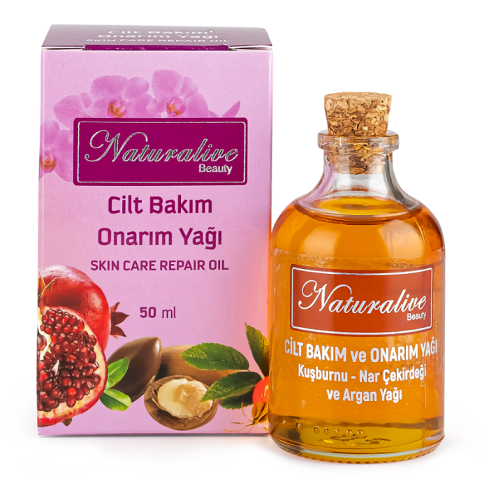 Naturalive Cilt Bakım Onarım Yağı 50 mL