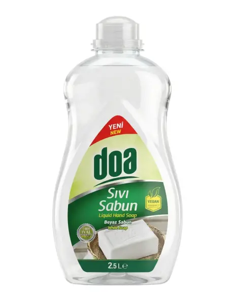 Doa Sıvı El Sabunu Beyaz Sabun 2500 mL