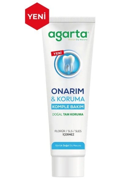 Agarta Doğal Onarım Koruma Komple Bakım Diş Macunu 90 mL