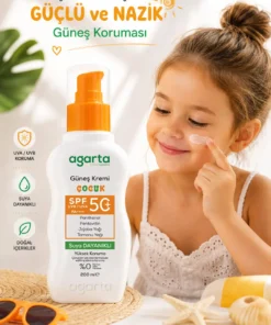Alternative view of Agarta Suya Dayanıklı Yüksek Koruma SPF 50+ Yüz Vücut Güneş Koruyucu Kids 200 mL