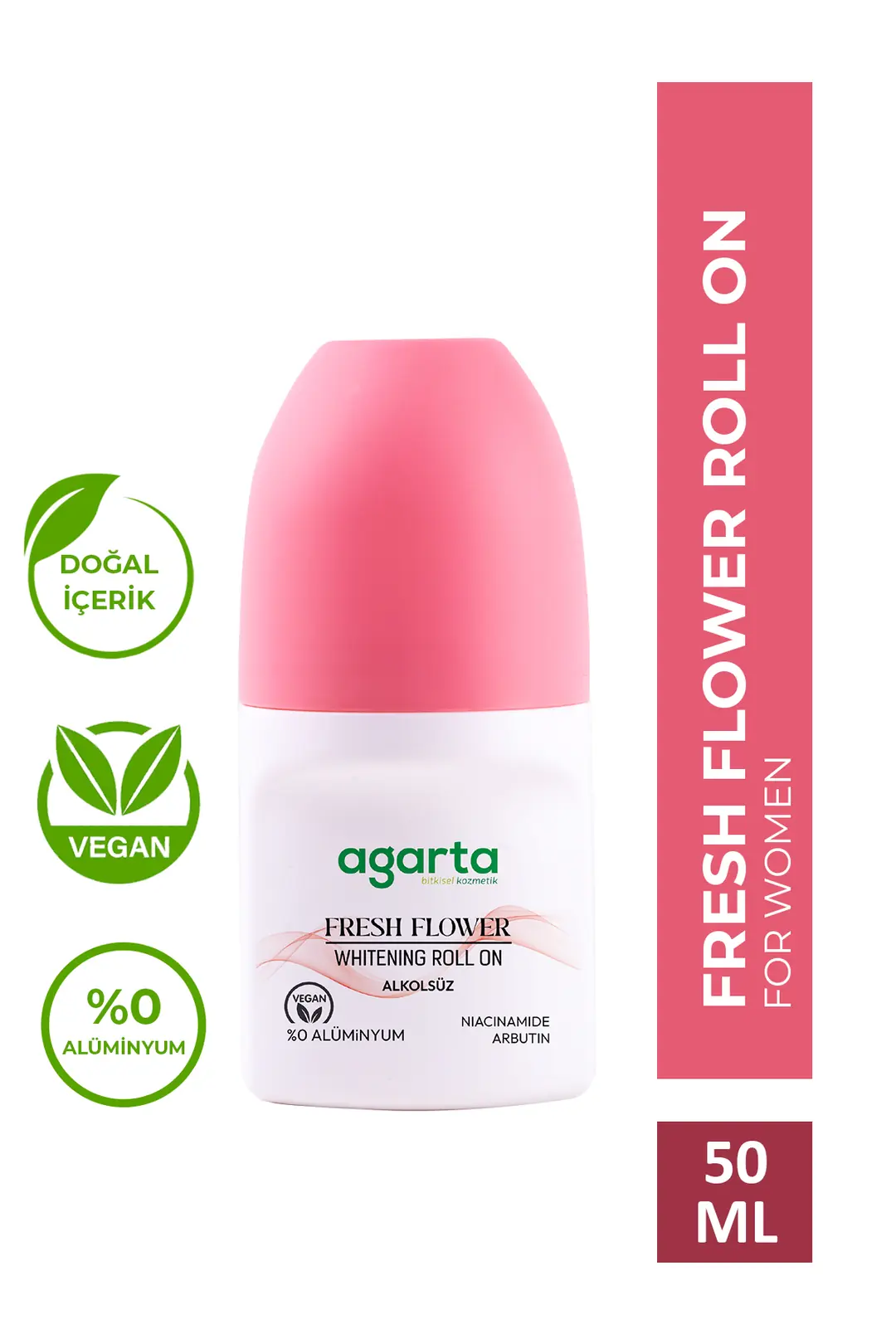 Agarta Ter Kokusu Önleyici Kadın Fresh Flower Sensatıon Roll-On 50 mL