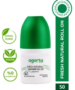 Agarta Ter Kokusu Önleyici Parfümsüz Unisex Natural Roll-On 50 mL