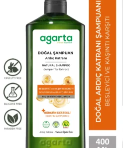 Agarta Ardıç Katranı ve Keratin Şampuanı 400 mL