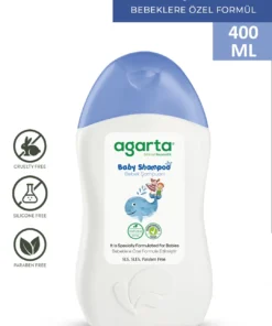 Agarta Doğal Erkek Bebek Şampuanı Saç ve Vücut 400 mL