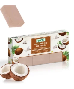Agarta El Yapımı Doğal Banyo Sabunu Hindistan Cevizi 3*150 g