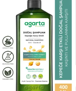 Agarta Doğal Kepek Karşıtı Saç Bakım Şampuanı