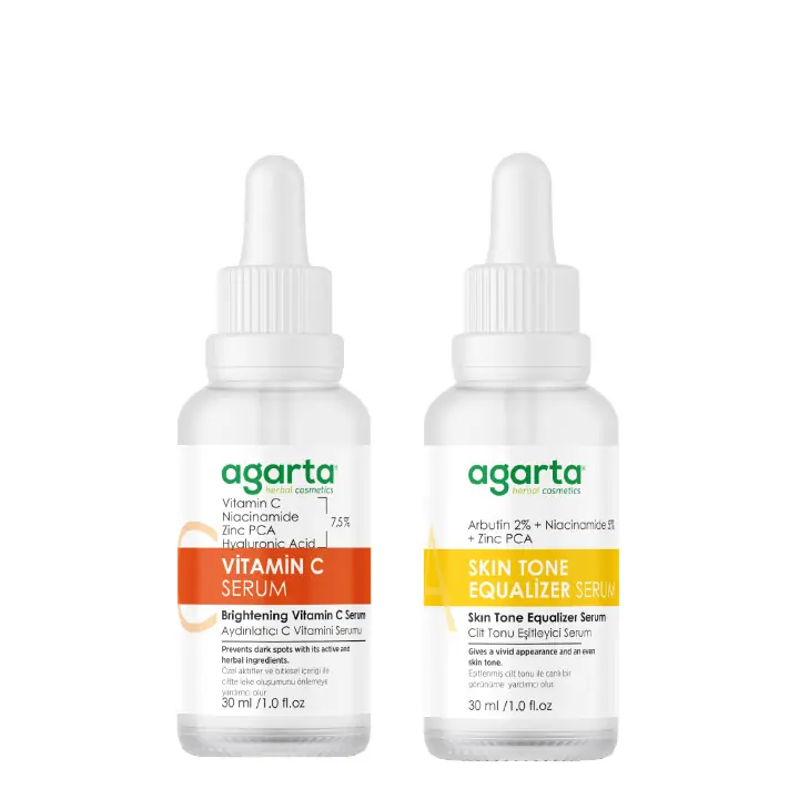 Agarta Leke Karşıtı Serum Ve C Vitamini Bakım Seti 30 mL