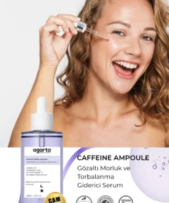 Alternative view of Agarta Morluk ve Torbalanma Karşıtı Kafein ve Peptit Kompleks Göz Altı Ampul Serum 50 mL