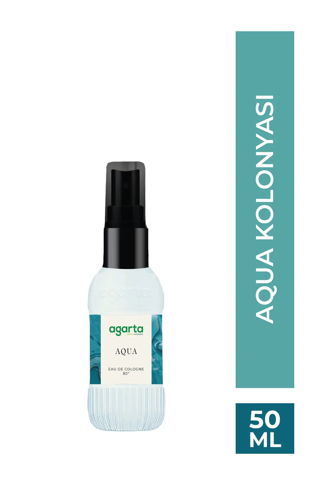 Agarta 80 Derece Aqua Kolonya 50 mL
