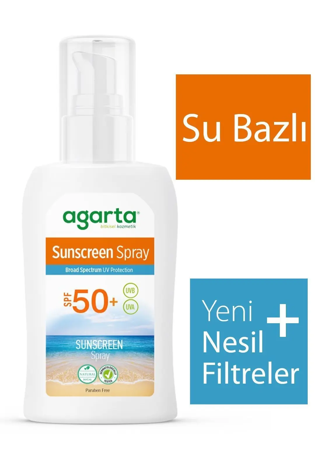 Agarta Güneş Spreyi SPF 50+ 150 mL Yetişkin - Görsel 2