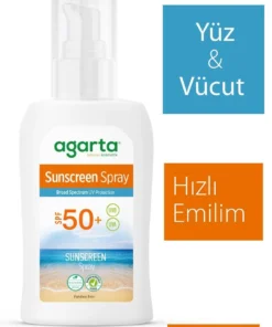 Agarta Güneş Spreyi SPF 50+ 150 mL Yetişkin - Görsel 3
