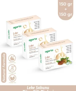 Agarta 3 Adet Lekeli Ciltler Için Üretilmiş Doğal Sabun 150 g