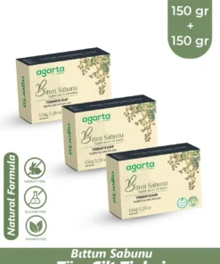 Agarta 3 Adet Doğal Bıttım Sabunu 150 g