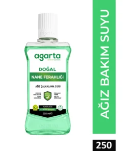 Agarta 2 Li Set Misvak Diş Macunu ve 250 mL Nane Ağız Bakım Suyu - Görsel 3