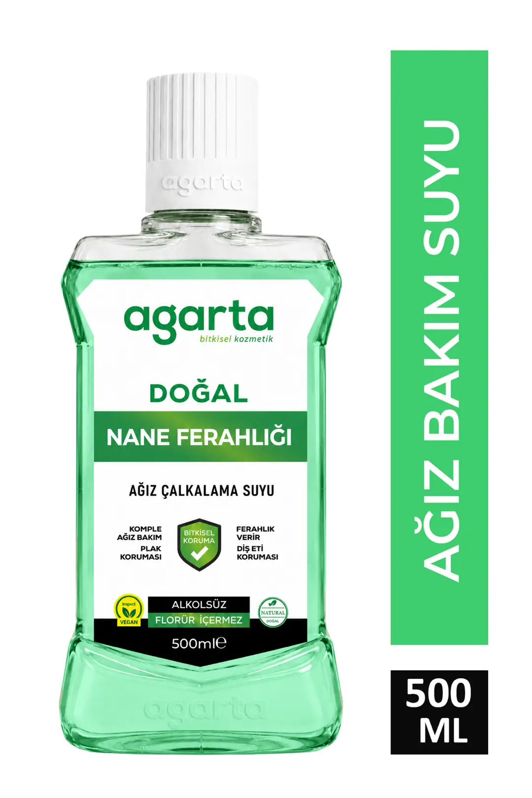 Agarta 2 Li Avantajlı Nane Ağız Bakım Seti 500 mL ve 250 mL - Görsel 2