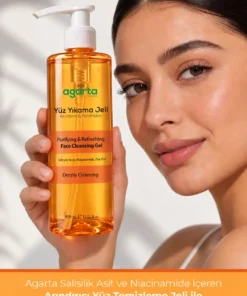 Alternative view of Agarta Salisilik Asit ve Niasinamid İçeren Arındırıcı Temizleme Jeli 400 mL