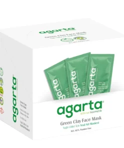 Agarta Yağlı Ciltler Için Yeşil Kil Maskesi 10 mL X 50 Adet