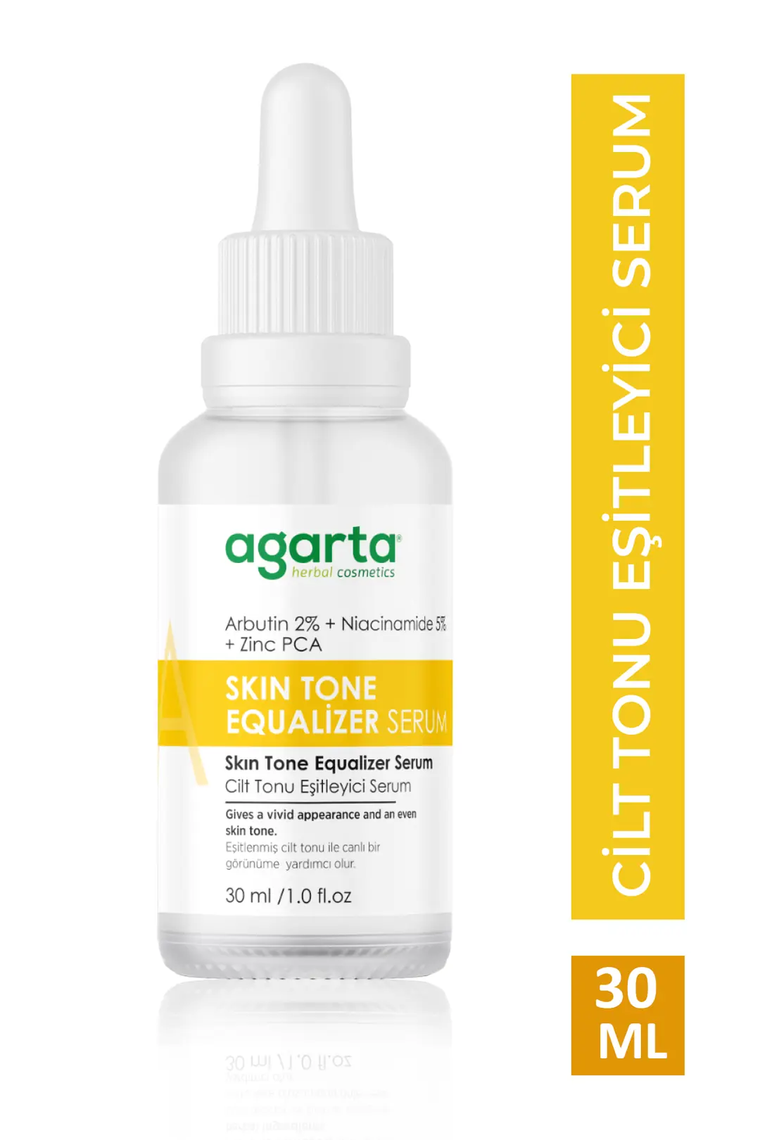 Agarta Leke Karşıtı Cilt Tonu Eşitleyici Arbutin Serum 30 mL
