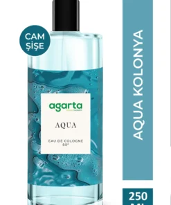 Agarta Aqua Kolonya 80 Derece Cam Şişe 250 mL