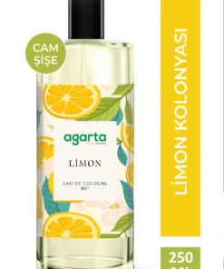 Agarta 80 Derece Limon Kolonyası Cam Şişe 250 mL