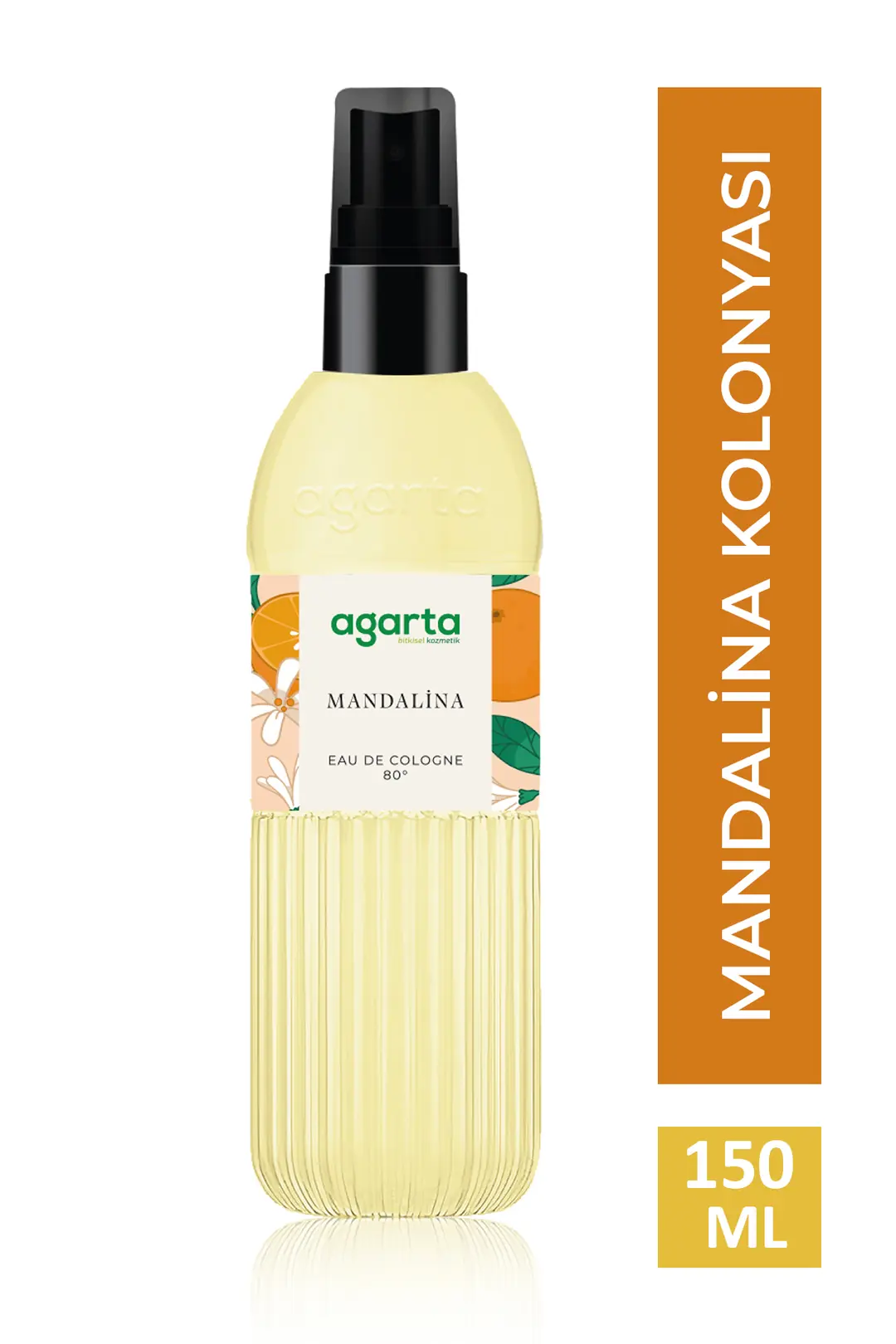 Agarta 80 Derece Mandalina Kolonyası 150 mL