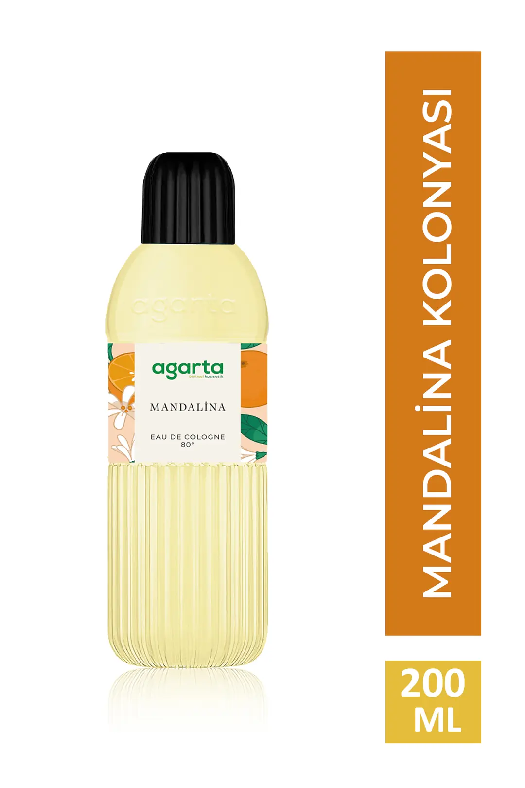 Agarta 80 Derece Mandalina Kolonyası 200 mL