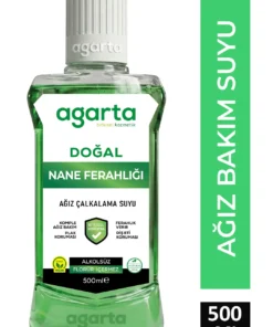 Agarta Ağız Bakım Suyu Ferah Nefes Alkolsüz 500 mL