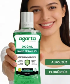 Alternative view of Agarta Ağız Bakım Suyu Ferah Nefes Alkolsüz 500 mL
