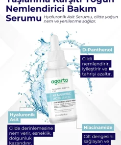 Alternative view of Agarta Yaşlanma Karşıtı Yoğun Nemlendirici Bakım Serumu (Hyaluronic Acid+ B3)