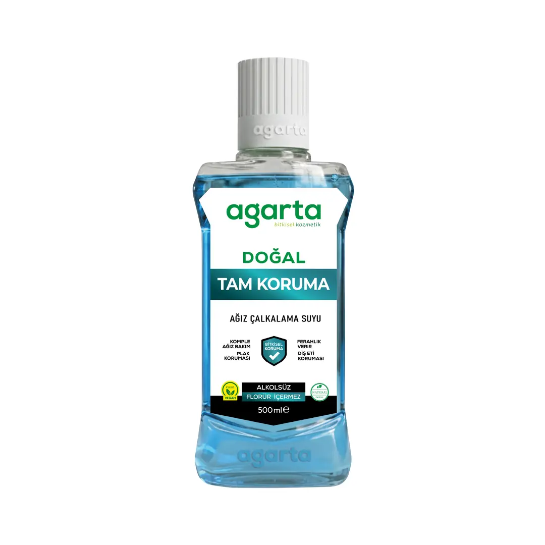 Agarta Ağız Bakım Suyu Tam Koruma Alkolsüz 500 mL - Görsel 3