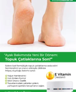 Agarta Ayak ve Topuk Çatlak Bakım Kremi 100 mL - Görsel 3