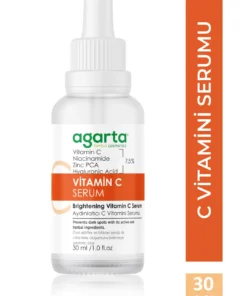 Agarta C Vitamini Serum Aydınlatıcı Koyu Leke Karşıtı (%3,5 Vitamin C, Niacinamide, Zinc PCA)