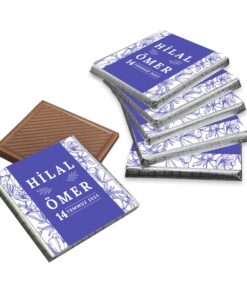 Milat İsme Özel Söz Nişan Çikolatası Dökme 500 g