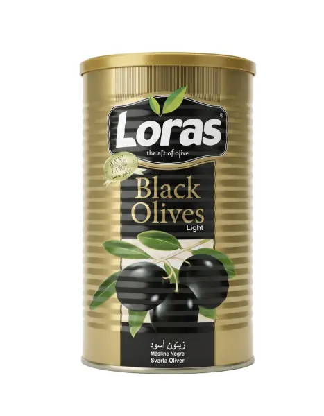 Loras Light Siyah Zeytin (141-160) 600 g