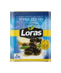 Loras Mega Gemlik Siyah Zeytin (261-290 ) 10 kg